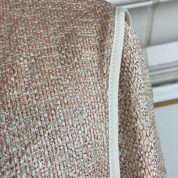 Seventy Florence Italy ladylike chic blazer w/ ribbon bow, pearls, and chains - Picture 4 of 13